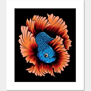 Betta Fish Posters and Art